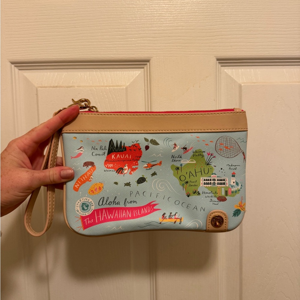 Spartina Hawaiian Islands Clutch